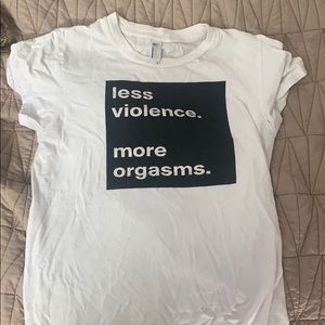 Orgasm tee shirt